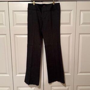 Alice + Olivia Gray Slim Bootcut Tailored Pants Size 10